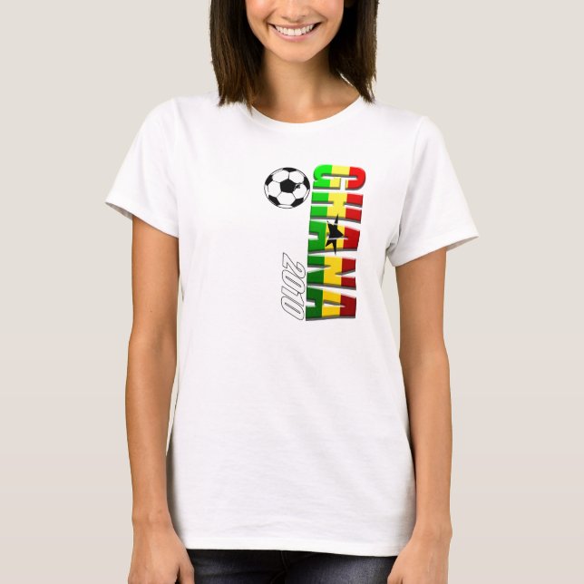 Ghana fotboll t-shirt (Framsida)