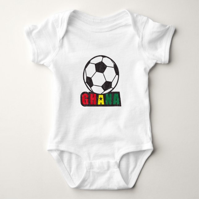 Ghana fotboll t-shirt (Framsida)
