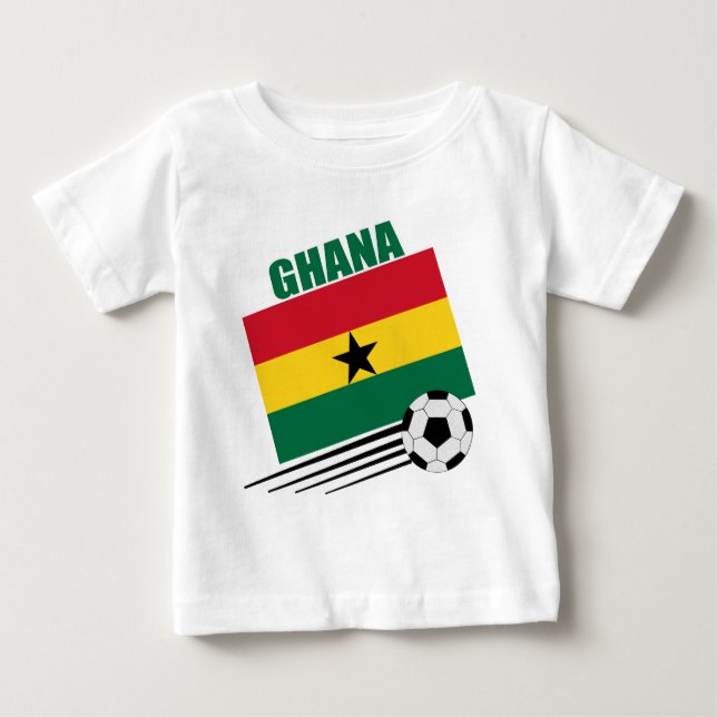 Ghana fotbolllag t shirt (Framsida)
