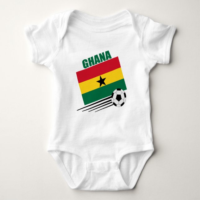 Ghana fotbolllag tröja (Framsida)