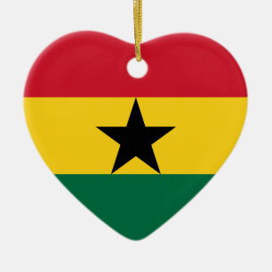 Ghana Ghana Julgransprydnad Keramik