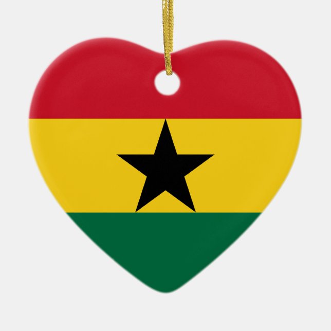 Ghana Ghana Julgransprydnad Keramik (Framsidan)