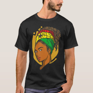 Ghana Ghanaian Flagga Afrika Proud Princess Queen  T Shirt