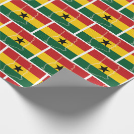 GHANA | Ghanaian Flagga Presentpapper