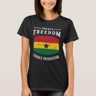 Ghana Ghanaian Ghana Flagga Ghana Ghana Ghana Fläk T Shirt