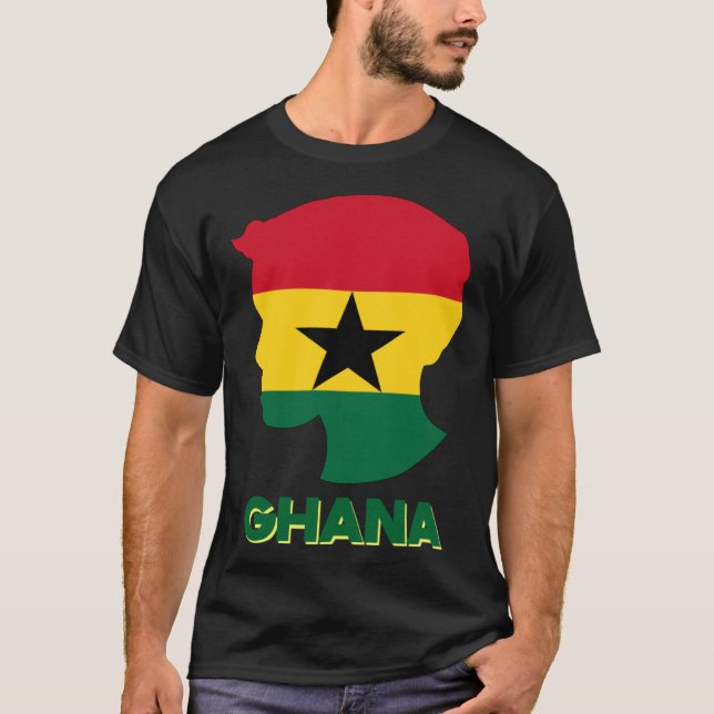 Ghana Ghanaian West Africa Proud Prince Boy Melani T Shirt (Framsida)