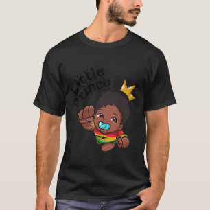 Ghana Ghanesisk Västafrika Stolt Prins Pojke Melan T Shirt