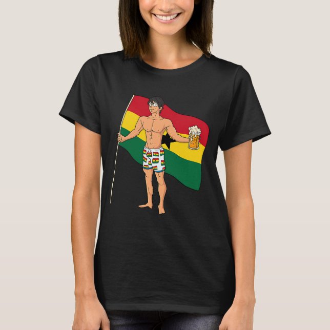 Ghana Hett Boy T Shirt (Framsida)