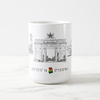 Ghana Icons kaffe mugg
