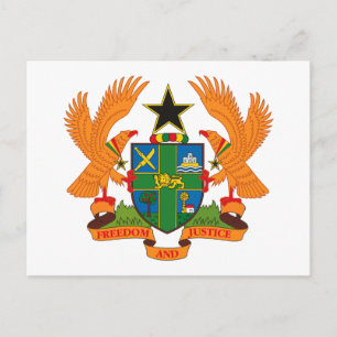 Ghana Jackar Arm Postcard Vykort