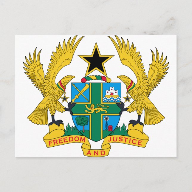 Ghana Jackar av Arm Vykort (Framsida)
