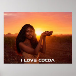 GHANA - JAG ÄLSKAR KAKAO POSTER