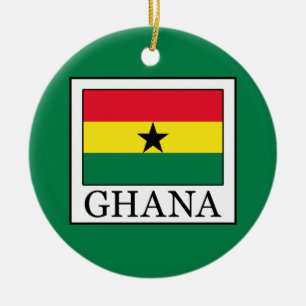 Ghana Julgransprydnad Keramik