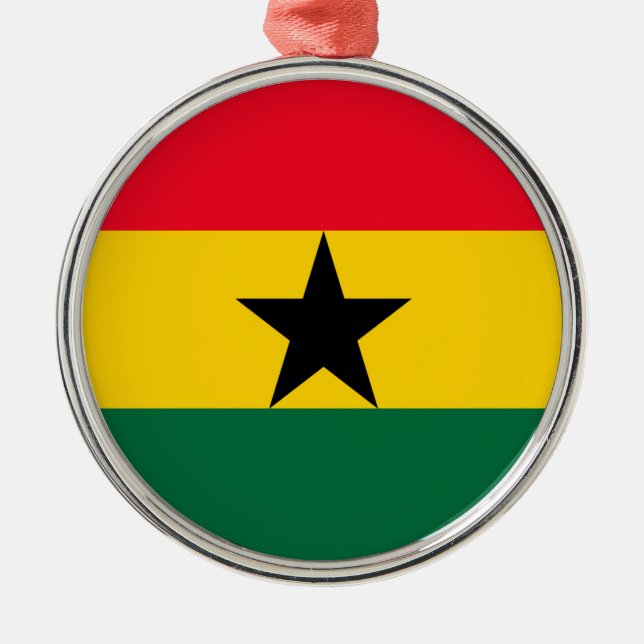 Ghana Julgransprydnad Metall (Framsidan)