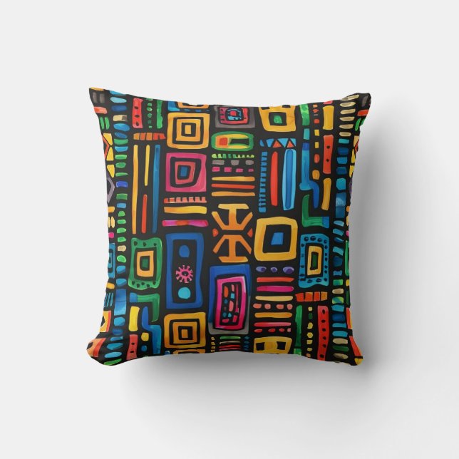 Ghana Kente Kudde (Framsida)
