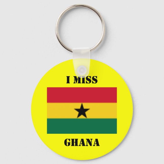 GHANA KEYCHAIN NYCKELRING (Framsida)