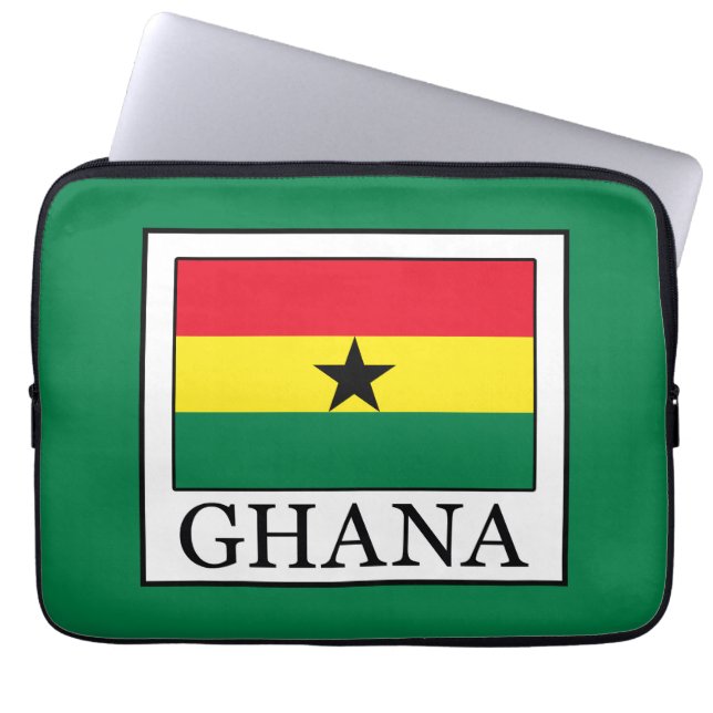 Ghana Laptop Sleeve (Framsidan)