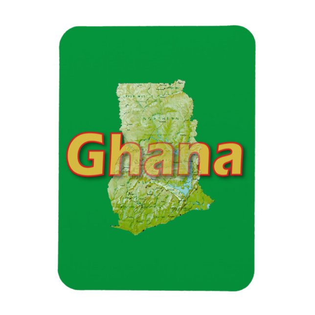 Ghana Magnet (Vertikal)
