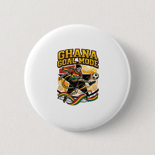 Ghana Mål Läge Skelett Anfallare Nationer Streetwe Knapp