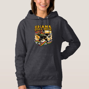 Ghana Mål Läge Skelett Anfallare Nationer Streetwe T Shirt