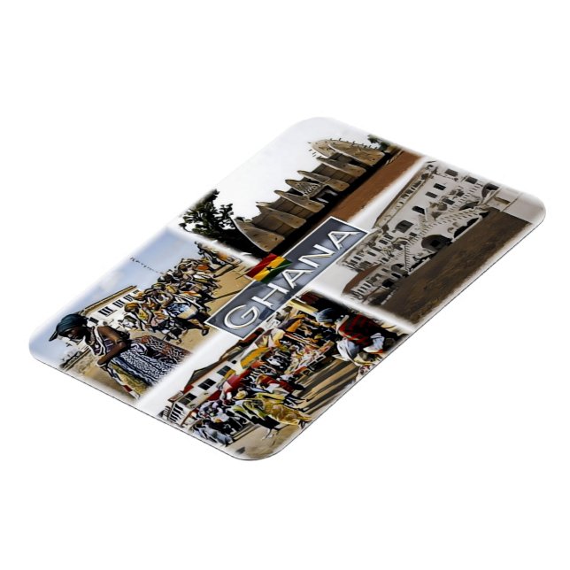 Ghana - Mosaic - Magnet (Vänstra Sidan)