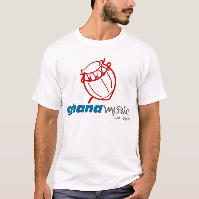 Ghana musikT-tröja T-shirt (Framsida)
