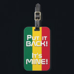 Ghana National Flagga Patriotic Bagagebricka<br><div class="desc">Ghana National Flagga Patriotic Luggage Tag med Ghana-flagga tryckt över ena sidan av märkrn. Land namn, skrivet med det pulserande typsnittet, är integrerat i designen på grund. Anpassadet Text är fullt ut med funktionen "Anpassa den!". Andra sidan av märkrn är reserverad för din information. Ghana Luggage Tag är perfektens följeslagare...</div>