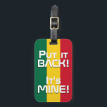Ghana National Flagga Patriotic Bagagebricka<br><div class="desc">Ghana National Flagga Patriotic Luggage Tag med Ghana-flagga tryckt över ena sidan av märkrn. Land namn, skrivet med det pulserande typsnittet, är integrerat i designen på grund. Anpassadet Text är fullt ut med funktionen "Anpassa den!". Andra sidan av märkrn är reserverad för din information. Ghana Luggage Tag är perfektens följeslagare...</div>