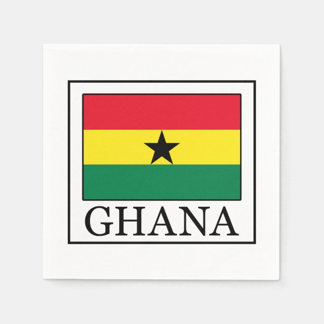 Ghana Pappersservett (Framsidan)