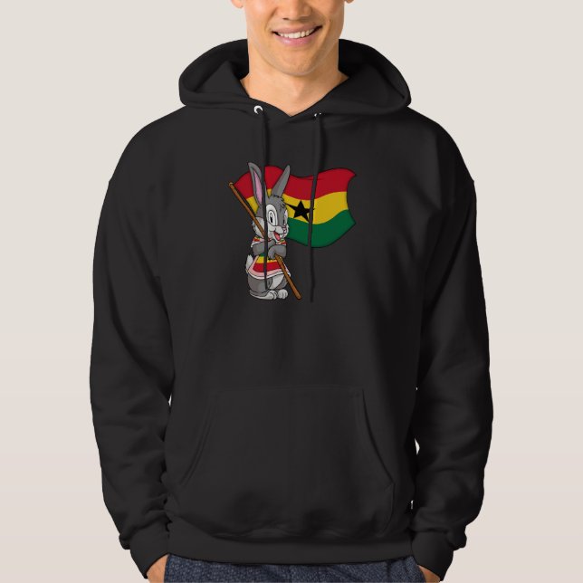 Ghana Rabbit Hoodie (Framsida)
