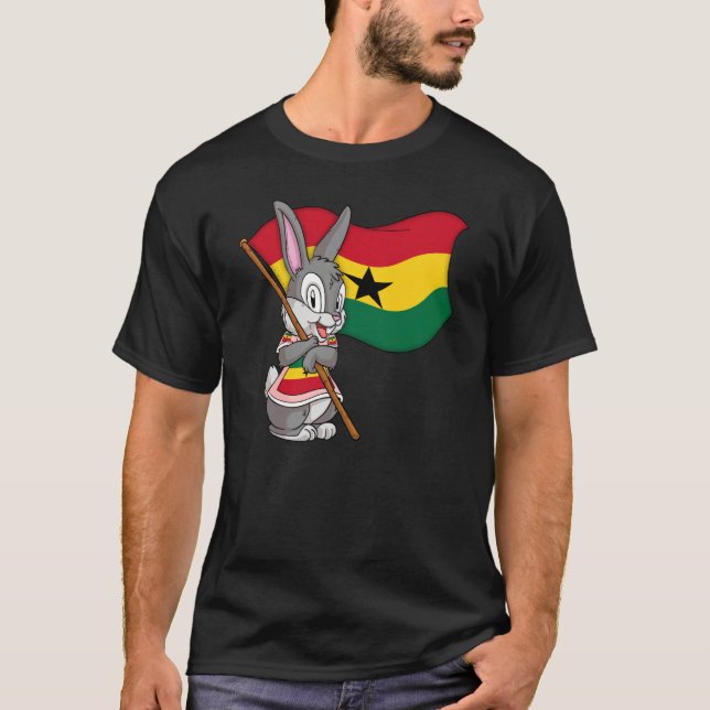 Ghana Rabbit T Shirt (Framsida)