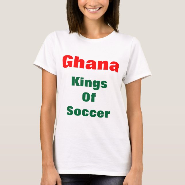 Ghana soccer t-shirts (Framsida)