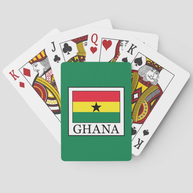 Ghana Spelkort (Baksidan)