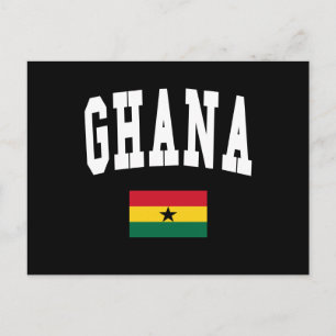 Ghana Stil Vykort