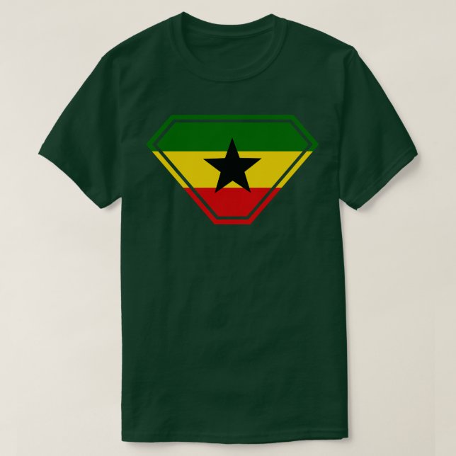 Ghana SuperEmdriven T Shirt (Design framsida)
