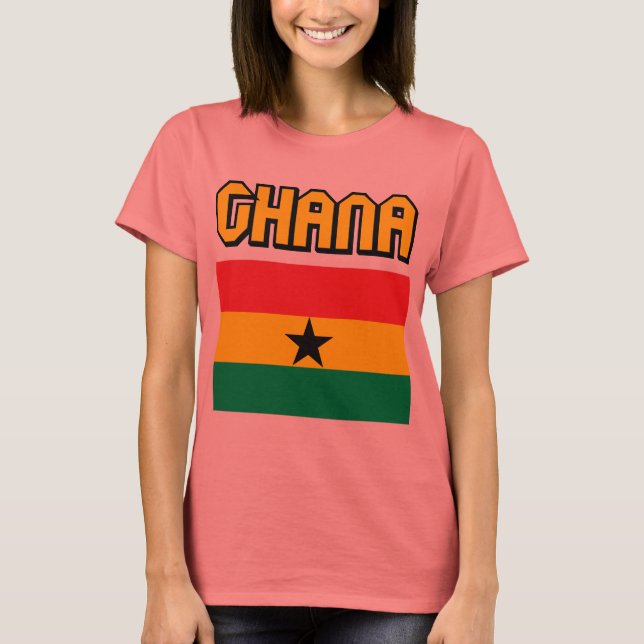 Ghana T-shirt (Framsida)