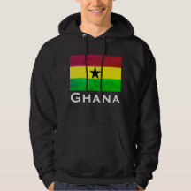 Ghana (Västafrika) Flagga