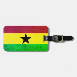 Ghana (Väster Afrika) Flagga Bagagebricka