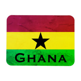 Ghana (Väster Afrika) Flagga Magnet