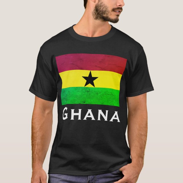 Ghana (Väster Afrika) T Shirt (Framsida)