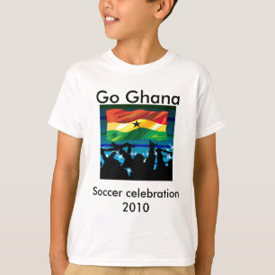 Ghana vm-soccer t-tröjor tee shirt