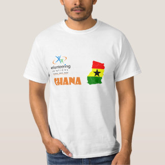 Ghana volontärT-tröja - ställa upp som frivillig T Shirt