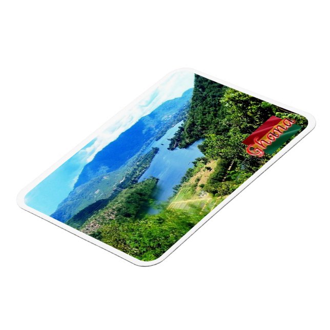 Ghana - Volta Sjö - Magnet (Vänstra Sidan)