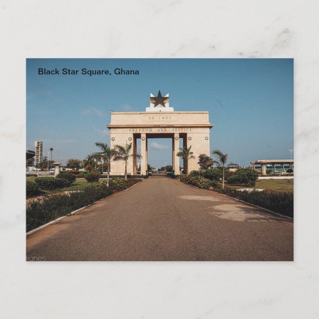 Ghana vykort (Framsida)