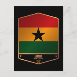 Ghana Vykort