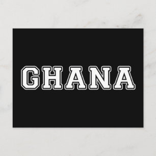 Ghana Vykort