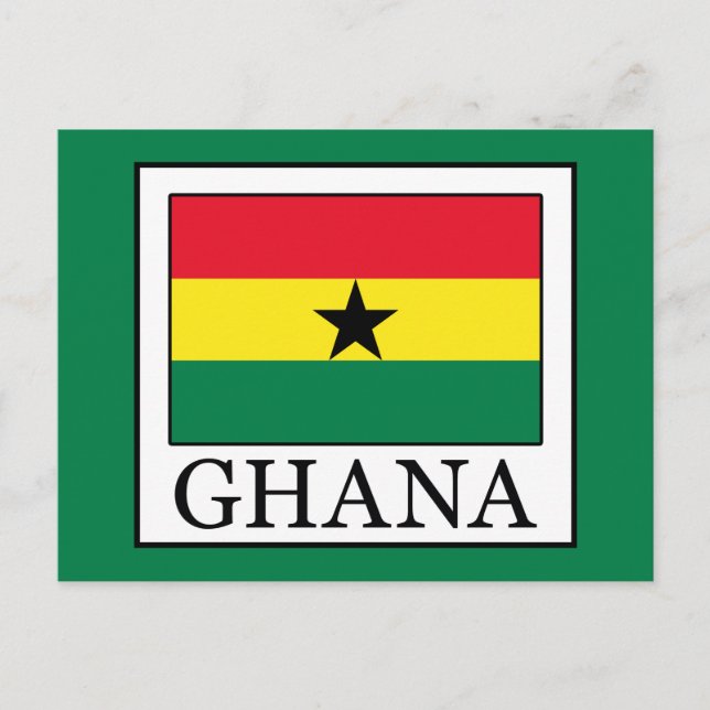 Ghana Vykort (Framsida)