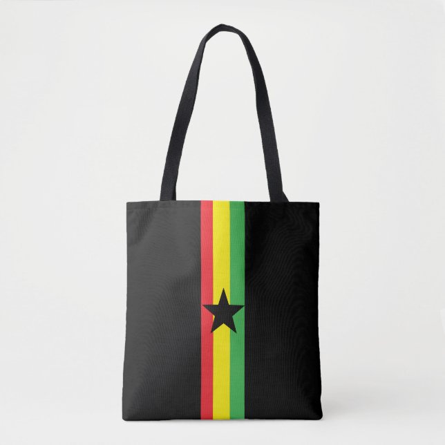 Ghanaflagga  tygkasse (Framsida)