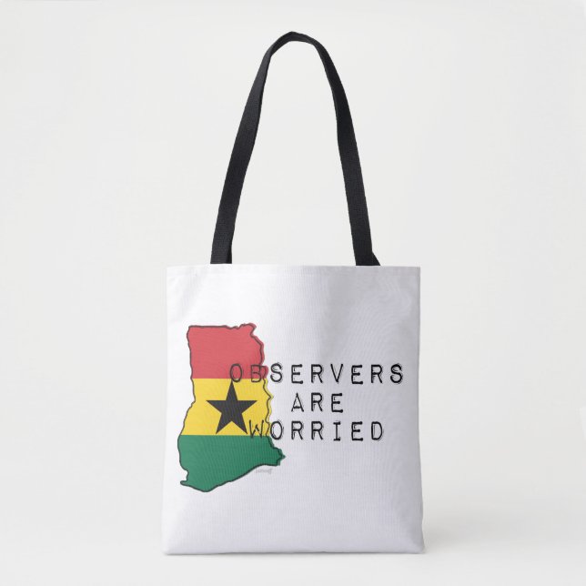 Ghanansk tote tygkasse (Framsida)