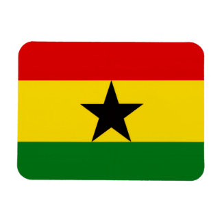 Ghanas flagga magnet